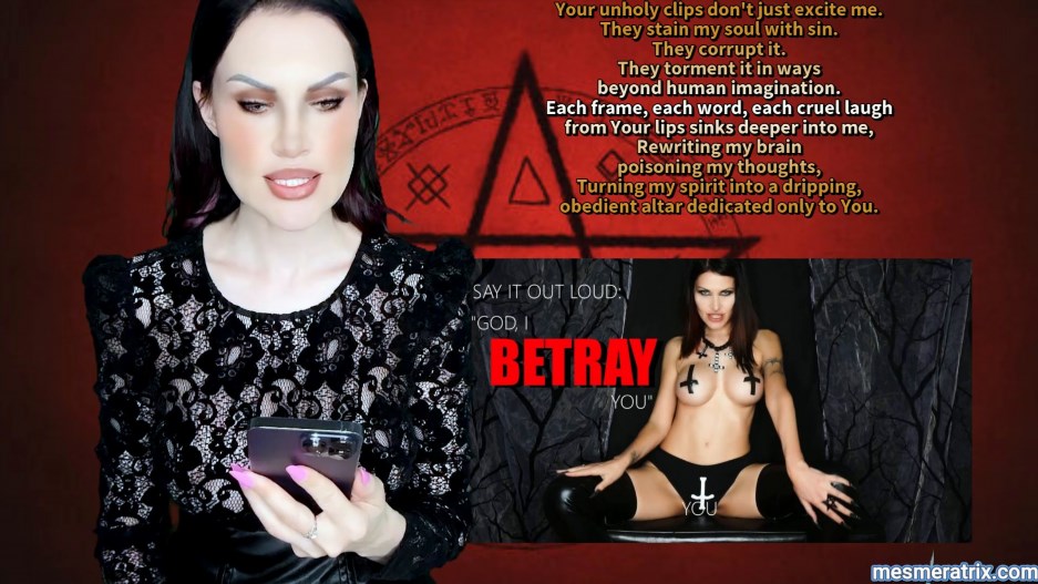 Lady Mesmeratrix Fucks Your Mind - Letter From A Satanic Slave